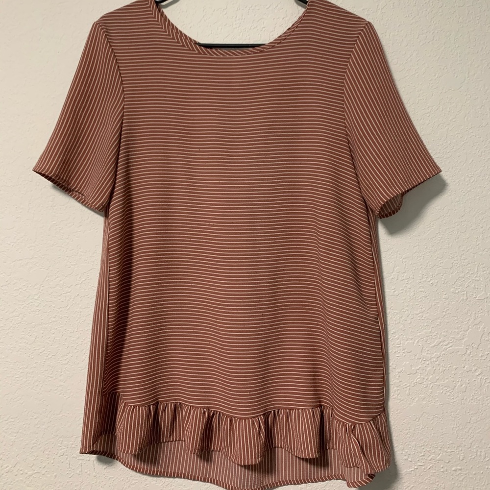 Cute striped boutique blouse